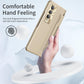 For Samsung Galaxy Z Fold4 5G Full Coverage Hinge Phone Case - Gold