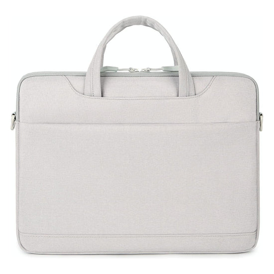 Versatile Laptop Shoulder Bag - Single Strap - Grey