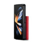 For Samsung Galaxy Z Fold4 5G Wallet Case - 3 Fold Multi Card Holder - Red