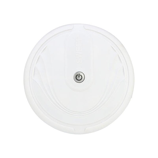 Efficient Household Hair Cleaner - Smart Sweeping Robot - White