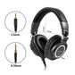 Professional Recording Headphones Yanmai D98 - Black