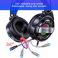 Usb Wired Gaming Headset With Mic & Rgb Light 1.67M Cable Black