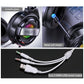 Usb Wired Gaming Headset With Mic & Rgb Light 1.67M Cable Black