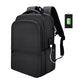 Waterproof Laptop Backpack With Usb Interface For 15 Laptops - Black