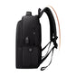 Waterproof Laptop Backpack With Usb Interface For 15 Laptops - Black