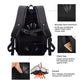 Waterproof Laptop Backpack With Usb Interface For 15 Laptops - Black