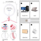 10.2 Led Ring Light With Tripod And Phone Clamp - 3 Modes Dual Colour Temperature Dimmable - Black