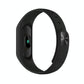 Waterproof Oled Smart Bracelet With Bluetooth Hr Monitor Pedometer And Remote Capture For Android / Ios - Black