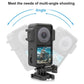 Protective Cage With Dual Cold Shoes For Dji Action 2