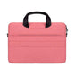 Waterproof Oxford Cloth Laptop Bag With Concealed Handle & Luggage Tie Rod - Black