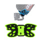 Gopro Helmet Mount Adapter - Butterfly Design - Black