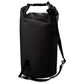 Waterproof Single Shoulder Bag Dry Sack 10L Capacity - Black