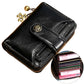 Rfid-blocking Women Wallet with Card Slots - Anti-magnetic - Black