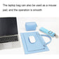 15-Inch Waterproof Laptop Bag With Power Pack - Portable - Cherry Pink