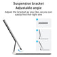 Bluetooth Keyboard Leather Case For Ipad Pro 12.9 - Magic Suspended Black