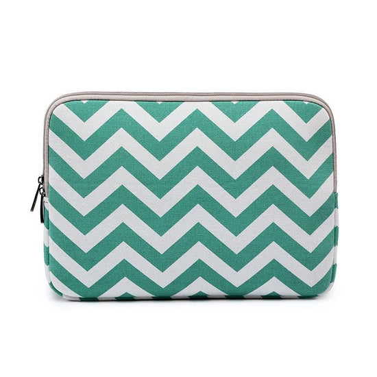 12 Wavy Pattern Notebook Liner Bag - Wavy Design - Black