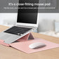 Versatile Laptop Bag with Mouse Pad Stand - Green