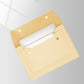 Waterproof Leather Laptop Liner Bag - 15 Inches 3-in-1 Design - Light Yellow