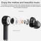 Wireless Bluetooth 5.0 Earphone with Digital Display and Noise Reduction - Black