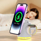 15W 4 In 1 Foldable Magnetic Wireless Charger - Black