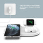 3 In 1 Wireless Charger For Phones Iwatch Airpods - Black