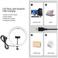 11.8 Led Ring Light with Tripod and Phone Clamp - 3 Modes Dual Colour Temperature Dimmable - Perfect for Vlogging and Live Streaming