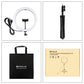 11.8 Led Ring Light with Tripod and Phone Clamp - 3 Modes Dual Colour Temperature Dimmable - Perfect for Vlogging and Live Streaming