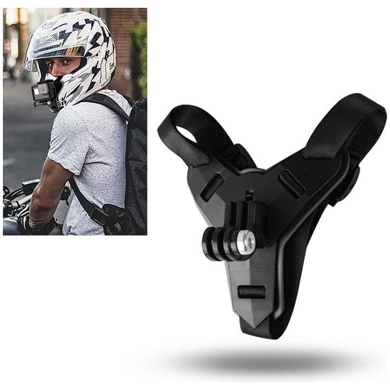 Universal Action Camera Helmet Mount - Compatible With Gopro Insta360 Dji And More