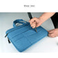 15.6 Inch Laptop Tablet Bag With Multiple Pockets And Soft Oxford Cloth Handle - Black