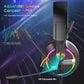 Adjustable Rgb Gaming Headset With Mic Black