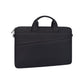 Portable 14.1 Laptop Tablet Bag With Dual Pockets And Soft Handle - Black