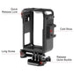 Plastic Cage With Cold Shoes For Dji Action Camera