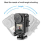 Plastic Cage With Cold Shoes For Dji Action Camera