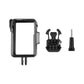 Plastic Cage With Cold Shoes For Dji Action Camera