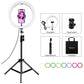 11.8 Led Ring Light Kit With Tripod And Phone Clamp