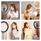 11.8 Led Ring Light Kit With Tripod And Phone Clamp