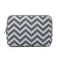 13 Wavy Pattern Notebook Liner Bag - Wavy Design - Black