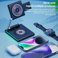 15W Foldable Magnetic Wireless Charger - Black