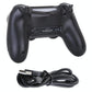 Black Wireless Bluetooth Snowflake Game Controller for Ps4