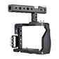 Sony A6000 / A6300 / A6500 / A6400 Camera Cage Stabilizer With Handle - Black