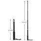 Adjustable Universal Selfie Stick - 25-75Cm Length