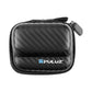 Portable Carbon Fiber Eva Storage Bag For Insta360 Go 3 / 3S Mini Body - Black
