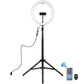 10.2 Rgbw Led Ring Light Kit with Tripod and Remote Control