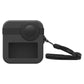 Silicone Protective Case For Gopro Max With Dual Lens Caps