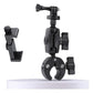Adjustable Bike Handlebar Mount With Phone Clamp - 360 Rotation