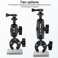 Adjustable Bike Handlebar Mount With Phone Clamp - 360 Rotation