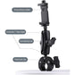 Adjustable Bike Handlebar Mount With Phone Clamp - 360 Rotation