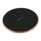 Round Shape Wireless Charger Fast Charging Black+Gold