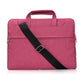 15.4 Inch Laptop Bag - Portable One Shoulder Zipper For Macbook Samsung Sony Dell Alienware Chuwi Asus Hp - Black