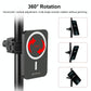 15W Magnetic Wireless Charger With Vlogging Phone Clamp - Black